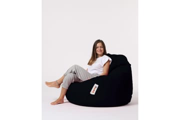 Saccosekker utendørs Hunny saccosekk utendørs 115 cm Svart - Hagemøbler & utemiljø - Stoler & Lenestoler - Sittesekker ute