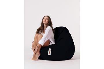 Saccosekker utendørs Hunny saccosekk utendørs 115 cm Svart - Hagemøbler & utemiljø - Stoler & Lenestoler - Sittesekker ute