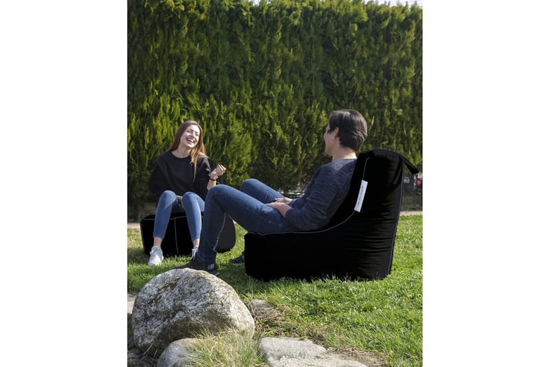 Saccosekker utendørs Vikki saccosekk utendørs 70 cm Svart - Hagemøbler & utemiljø - Stoler & Lenestoler - Sittesekker ute