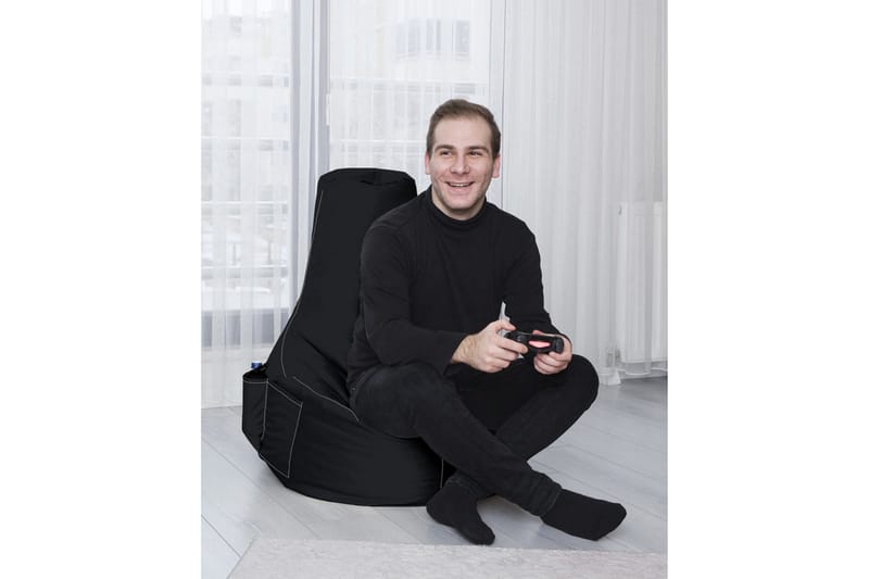 Saccosekker utendørs Vikki saccosekk utendørs 70 cm Svart - Hagemøbler & utemiljø - Stoler & Lenestoler - Sittesekker ute