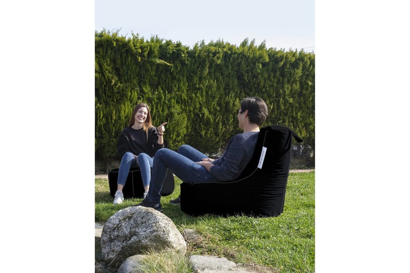 Saccosekker utendørs Vikki saccosekk utendørs 70 cm Svart - Hagemøbler & utemiljø - Stoler & Lenestoler - Sittesekker ute