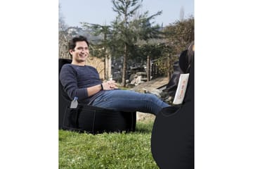 Saccosekker utendørs Vikki saccosekk utendørs 70 cm Svart - Hagemøbler & utemiljø - Stoler & Lenestoler - Sittesekker ute