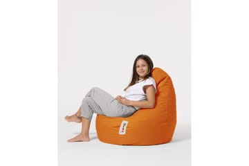 Sittesekk Utendørs Vinna 80 cm - Oransje - Hagemøbler & utemiljø - Stoler & Lenestoler - Sittesekker ute