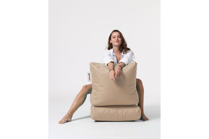 Sittesekk Utendørs Petone 55 cm - Beige - Sittesekker ute