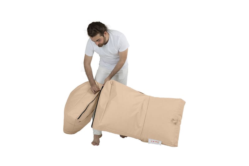 Sittesekk Utendørs Petone 55 cm - Beige - Sittesekker ute