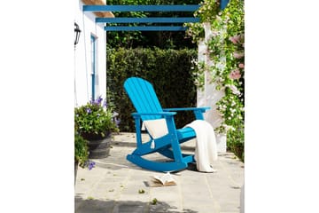 Sjurby Gyngestol utendørs - Blå - Hagemøbler & utemiljø - Stoler & Lenestoler - Gyngestol utendørs