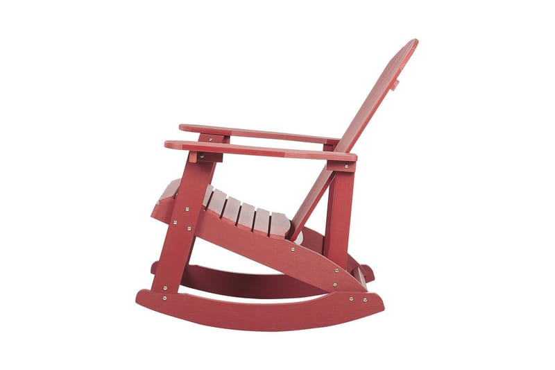 Sjurby Gyngestol utendørs - Rød - Hagemøbler & utemiljø - Stoler & Lenestoler - Gyngestol utendørs