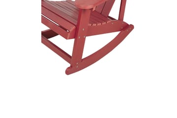 Sjurby Gyngestol utendørs - Rød - Hagemøbler & utemiljø - Stoler & Lenestoler - Gyngestol utendørs