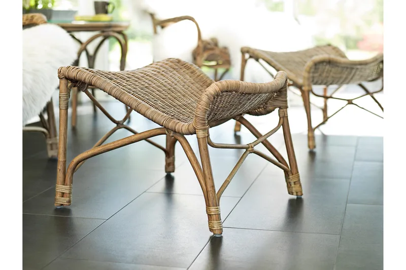 Praktø Fotskammel - Naturrotting - Hagemøbler & utemiljø - Stoler & Lenestoler - Skammel & Krakk utendørs