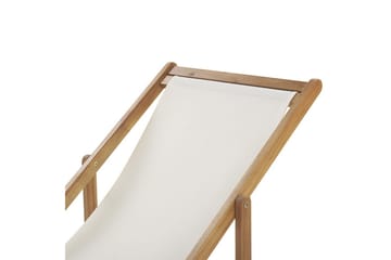 Solseng 2 erstatningstekstiler Anzio - Lyst tre, hvit, flerfarget - Hagemøbler & utemiljø - Stoler & Lenestoler - Solstoler