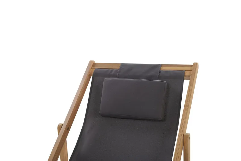 Solseng 2 erstatningstekstiler Avellino - Grå, lyst tre, flerfarget - Hagemøbler & utemiljø - Stoler & Lenestoler - Solstoler