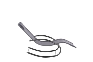 Solseng Carano II - Grå, svart - Hagemøbler & utemiljø - Stoler & Lenestoler - Solsenger & solvogner