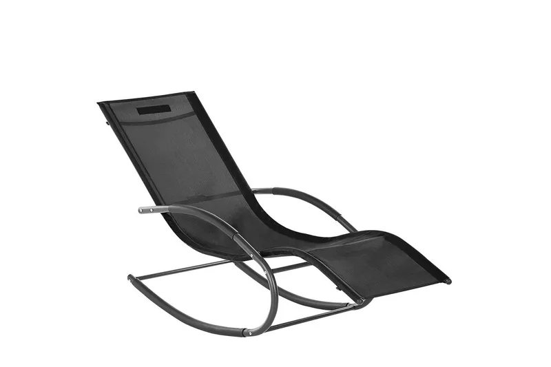 Solseng Carano II - Svart - Hagemøbler & utemiljø - Stoler & Lenestoler - Solsenger & solvogner