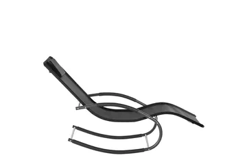 Solseng Carano II - Svart - Hagemøbler & utemiljø - Stoler & Lenestoler - Solsenger & solvogner