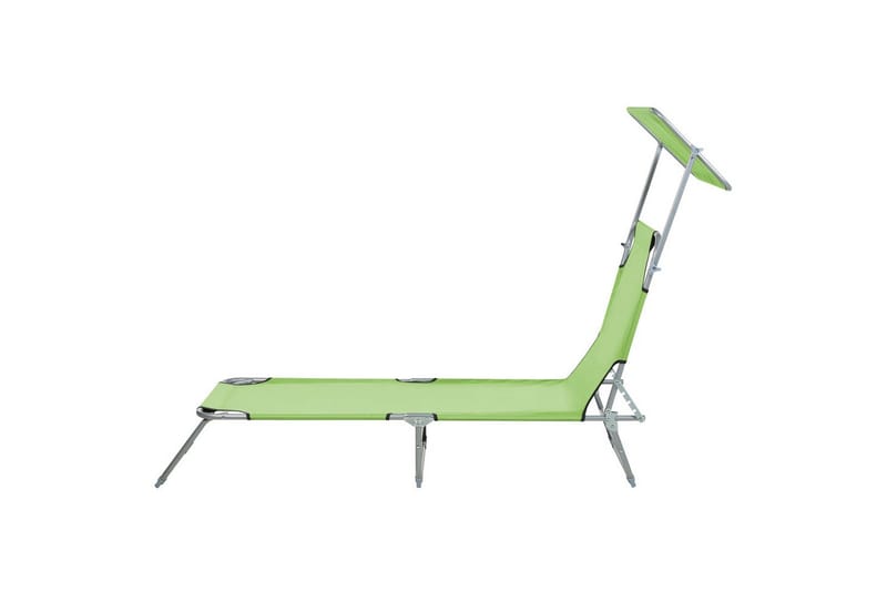 Solseng Foligno - Grønn, Sølv - Hagemøbler & utemiljø - Stoler & Lenestoler - Solsenger & solvogner