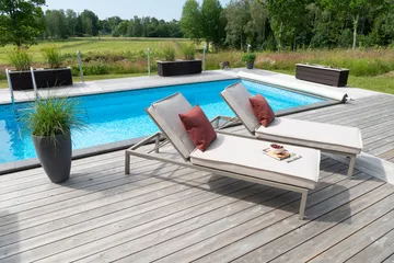 Solseng Hillerstorp Jet Set - Beige - Hagemøbler & utemiljø - Stoler & Lenestoler - Solsenger & solvogner