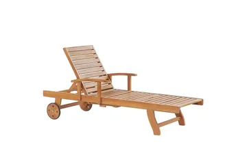 Solseng Java - Lyst tre, Lyst treverk - Hagemøbler & utemiljø - Stoler & Lenestoler - Solsenger & solvogner