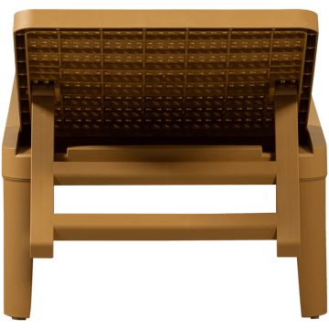 Solseng Jinte utendørs - Gul - Hagemøbler & utemiljø - Stoler & Lenestoler - Solsenger & solvogner