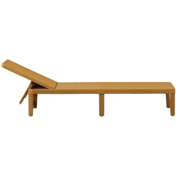 Solseng Jinte utendørs - Gul - Hagemøbler & utemiljø - Stoler & Lenestoler - Solsenger & solvogner