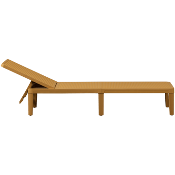 Solseng Jinte utendørs - Gul - Hagemøbler & utemiljø - Stoler & Lenestoler - Solsenger & solvogner