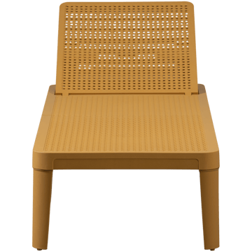 Solseng Jinte utendørs - Gul - Hagemøbler & utemiljø - Stoler & Lenestoler - Solsenger & solvogner