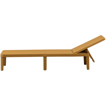 Solseng Jinte utendørs - Gul - Hagemøbler & utemiljø - Stoler & Lenestoler - Solsenger & solvogner