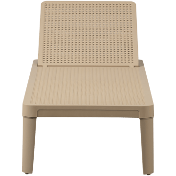 Solseng Jinte utendørs - Sand - Hagemøbler & utemiljø - Stoler & Lenestoler - Solsenger & solvogner