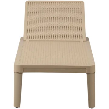 Solseng Jinte utendørs - Sand - Hagemøbler & utemiljø - Stoler & Lenestoler - Solsenger & solvogner