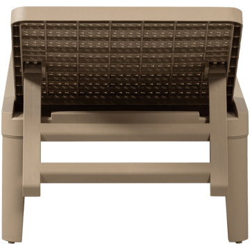 Solseng Jinte utendørs - Sand - Hagemøbler & utemiljø - Stoler & Lenestoler - Solsenger & solvogner