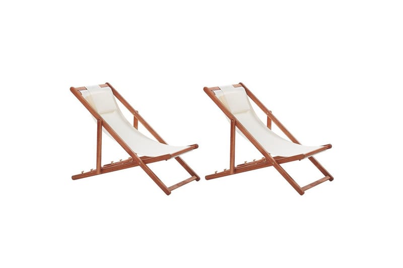 Solseng sett med 2 Avellino, Hvit, mørkt treverk, flerfarget