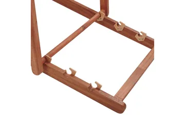 Solseng sett med 2 Avellino - Hvit, mørkt treverk, flerfarget - Hagemøbler & utemiljø - Stoler & Lenestoler - Solstoler