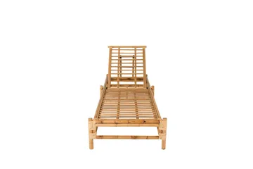 Cane Solseng m Pute - Brun/Lys grå - Hagemøbler & utemiljø - Stoler & Lenestoler - Solsenger & solvogner