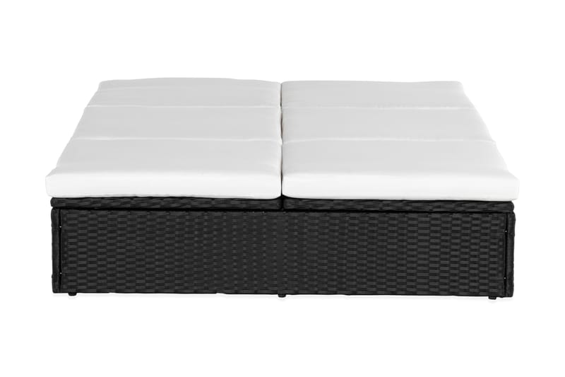 Dobbel Solseng Ochovi Justerbar - Svart/Hvit - Hagemøbler & utemiljø - Stoler & Lenestoler - Solsenger & solvogner