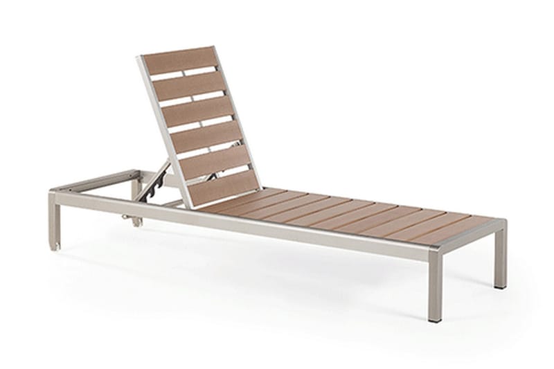 Nardo Solseng 64 | 93 cm - Tre / Natur - Hagemøbler & utemiljø - Stoler & Lenestoler - Solsenger & solvogner