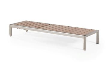 Nardo Solseng 64 | 93 cm - Tre / Natur - Hagemøbler & utemiljø - Stoler & Lenestoler - Solsenger & solvogner
