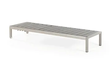 Nardo Solseng 64|198 Cm - Brun - Hagemøbler & utemiljø - Stoler & Lenestoler - Solsenger & solvogner