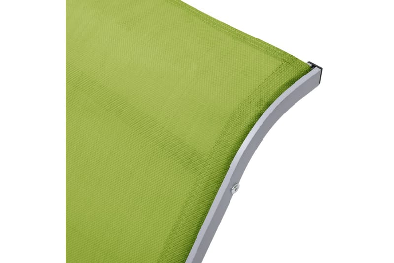 Solseng tekstil og aluminium grønn - grønn - Solsenger & solvogner