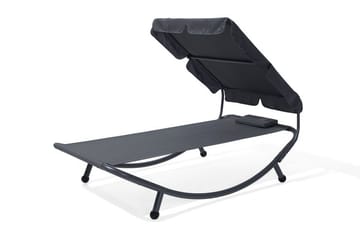 Terno Solseng 110 | 200 cm - Grå - Hagemøbler & utemiljø - Stoler & Lenestoler - Solsenger & solvogner