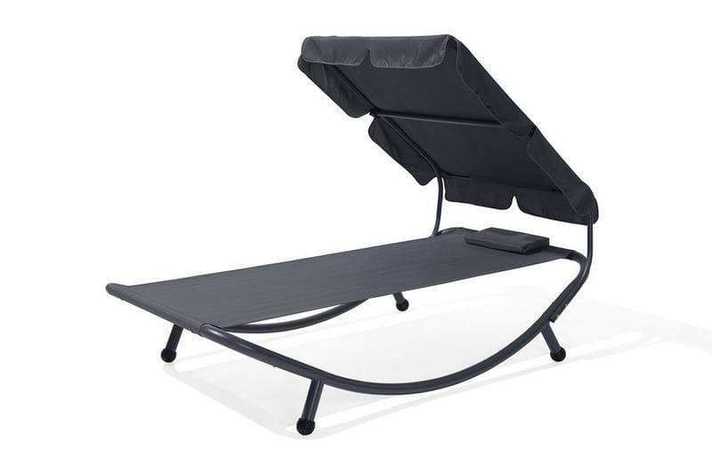 Terno Solseng 110 | 200 cm - Grå - Hagemøbler & utemiljø - Stoler & Lenestoler - Solsenger & solvogner