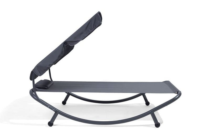 Terno Solseng 110 | 200 cm - Grå - Hagemøbler & utemiljø - Stoler & Lenestoler - Solsenger & solvogner