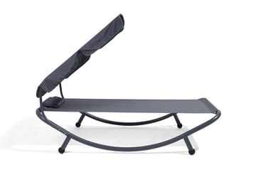 Terno Solseng 110 | 200 cm - Grå - Hagemøbler & utemiljø - Stoler & Lenestoler - Solsenger & solvogner