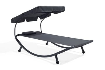Terno Solseng 110 | 200 cm - Grå - Hagemøbler & utemiljø - Stoler & Lenestoler - Solsenger & solvogner
