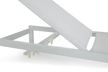 Tunis Solseng - Hvit - Hagemøbler & utemiljø - Stoler & Lenestoler - Solsenger & solvogner