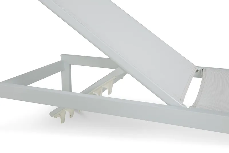 Tunis Solseng - Hvit - Hagemøbler & utemiljø - Stoler & Lenestoler - Solsenger & solvogner