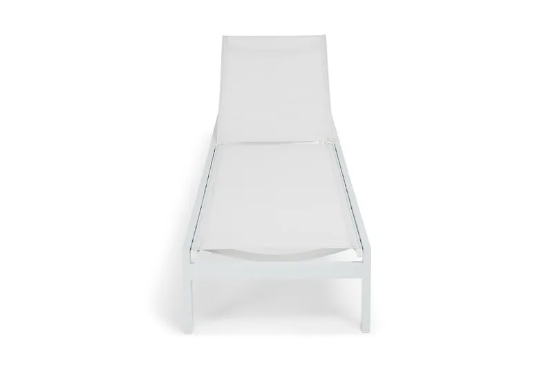 Tunis Solseng - Hvit - Hagemøbler & utemiljø - Stoler & Lenestoler - Solsenger & solvogner