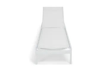 Tunis Solseng - Hvit - Hagemøbler & utemiljø - Stoler & Lenestoler - Solsenger & solvogner