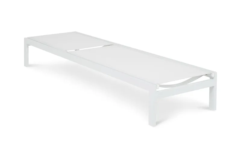 Tunis Solseng - Hvit - Hagemøbler & utemiljø - Stoler & Lenestoler - Solsenger & solvogner