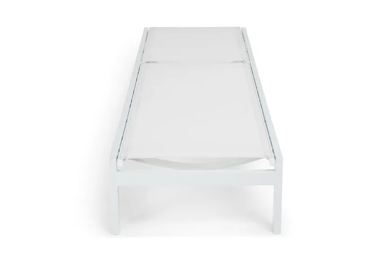 Tunis Solseng - Hvit - Hagemøbler & utemiljø - Stoler & Lenestoler - Solsenger & solvogner