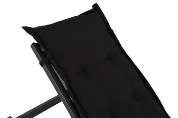 Tunis Solseng - Svart - Hagemøbler & utemiljø - Stoler & Lenestoler - Solsenger & solvogner