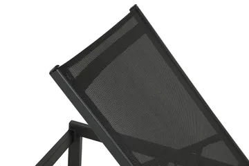 Tunis Solseng - Svart - Hagemøbler & utemiljø - Stoler & Lenestoler - Solsenger & solvogner